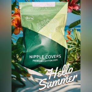 Nipple Covers Cotton Feel Pads Invisible Breast Bra Reusable Adhesive NIP